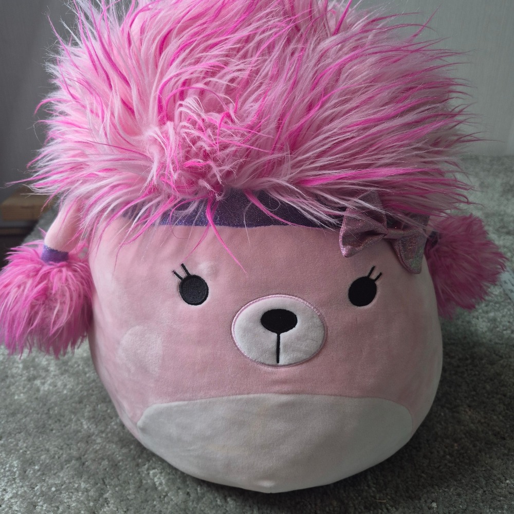 Squishmallows Squish-Doos Chloe Pink Poodle 16 Inch Plush SQD21-014-PD Kellytoy